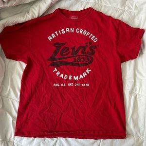 Vintage Levi’s  red tshirt